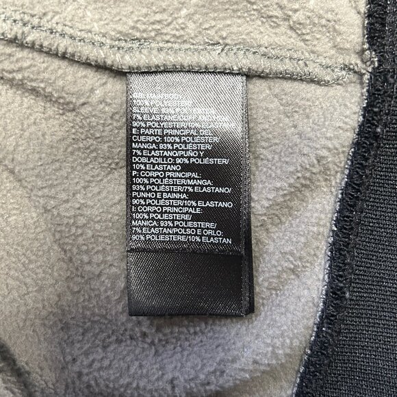 The North Face Jacket Womens Small Quilted Gray Black Full Zip Running Outdoors - Picture 14 of 15